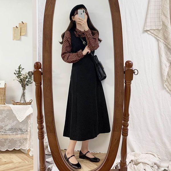 s xl oversize blouse suits women dresses female dress robe femme vestido long braces vintage sell separately 210417, White
s xl oversize blouse suits women dresses female dress robe femme vestido long braces vintage sell separately 210417, White