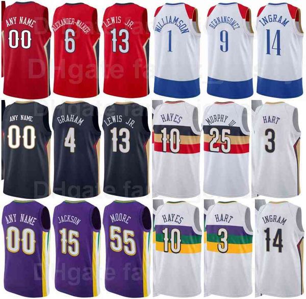 screen printed basketball brandon ingram jerseys 14 devonte graham 4 josh hart 3 kira lewis jr 13 willy hernangomez 9 team navy blue purple, Black;red
screen printed basketball brandon ingram jerseys 14 devonte graham 4 josh hart 3 kira lewis jr 13 willy hernangomez 9 team navy blue purple, Black;red