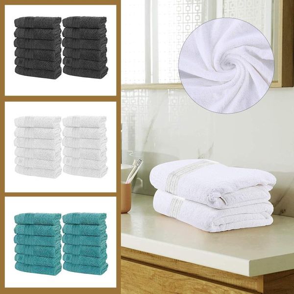 towel 12pcs bath luxury 100% cotton, high absorbency, el & spa quality premium,soft and thick for bathroom-beach#30
towel 12pcs bath luxury 100% cotton, high absorbency, el & spa quality premium,soft and thick for bathroom-beach#30