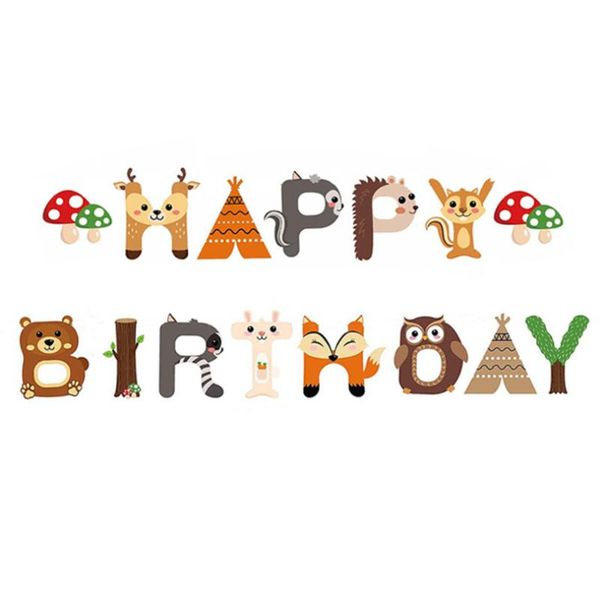 party decoration woodland animals reusable gift baby shower paper birthday decor hanging for kids jungle living room indoor outdoor banner
party decoration woodland animals reusable gift baby shower paper birthday decor hanging for kids jungle living room indoor outdoor banner