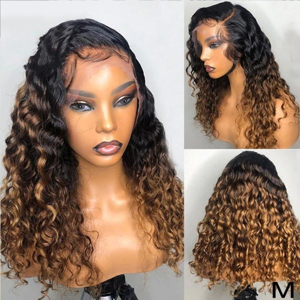 honey blonde lace front wigs ombre 1bt30 human hair wig colored curly frontal 180% density1, Black;brown
honey blonde lace front wigs ombre 1bt30 human hair wig colored curly frontal 180% density1, Black;brown