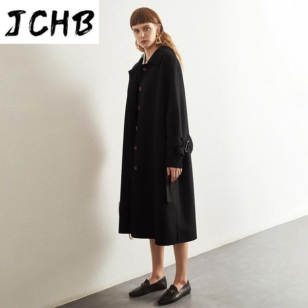 100% wool coat women fashion female jacket long autumn winter coats and jackets korean ladies clothes casaco feminino women's & blends, Black
100% wool coat women fashion female jacket long autumn winter coats and jackets korean ladies clothes casaco feminino women's & blends, Black