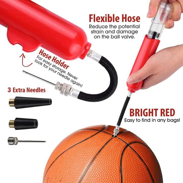 bike pumps ball pump multifunction basketball inflator with needles for football volleyball rugby balloons 8 inch mini portable
bike pumps ball pump multifunction basketball inflator with needles for football volleyball rugby balloons 8 inch mini portable