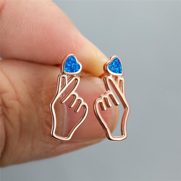stud punk hollow hand tiny earrings cute female white blue heart opal rose gold silver color wedding for women, Golden;silver
stud punk hollow hand tiny earrings cute female white blue heart opal rose gold silver color wedding for women, Golden;silver