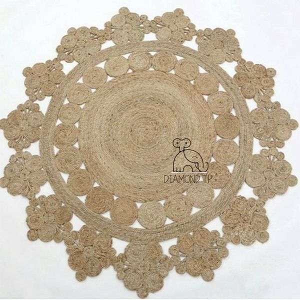 nordic style jute carpet geometric bohemia rug floral pastoral modern round bedside morocco mat french chic design carpets
nordic style jute carpet geometric bohemia rug floral pastoral modern round bedside morocco mat french chic design carpets