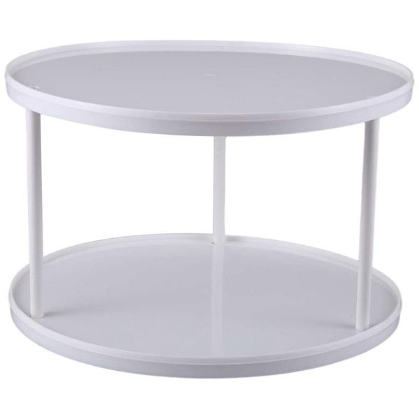 rotating 2 tier spices fruit tray lazy susan turntable spinning spice rack home kitchen storage & organization
rotating 2 tier spices fruit tray lazy susan turntable spinning spice rack home kitchen storage & organization
