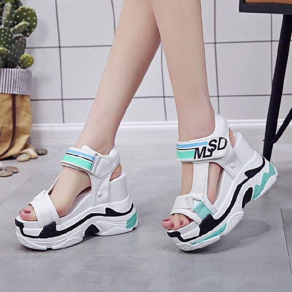 summer chunky high heels female wedges shoes for women platform patchwork casual sandalia feminina sandals trifle, Black
summer chunky high heels female wedges shoes for women platform patchwork casual sandalia feminina sandals trifle, Black