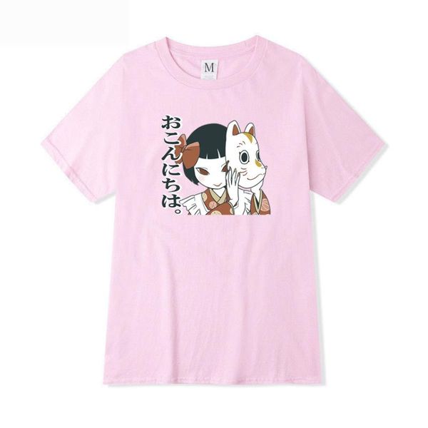 men's t-shirts anime sweatshirt mask girl cotton t-shirt travel hip hop shirt fashion young men t, White;black
men's t-shirts anime sweatshirt mask girl cotton t-shirt travel hip hop shirt fashion young men t, White;black