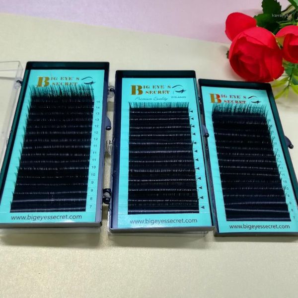 big eye's secret 8mm-15mm length eyelash extension j/b/c/d curl 3d individual lashes korea silk volume 1
big eye's secret 8mm-15mm length eyelash extension j/b/c/d curl 3d individual lashes korea silk volume 1