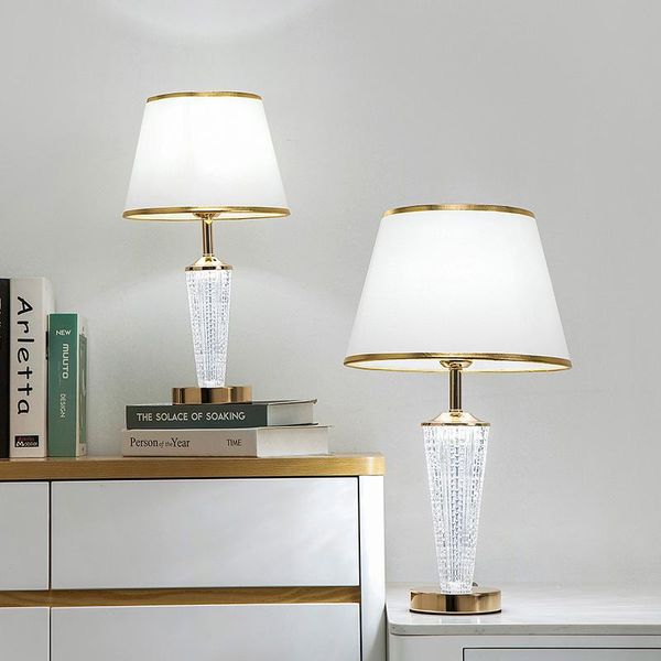 table lamps bedroom desk lamp girl european warm and romantic marriage crystal glass led modern light luxury bedside lb42101
table lamps bedroom desk lamp girl european warm and romantic marriage crystal glass led modern light luxury bedside lb42101