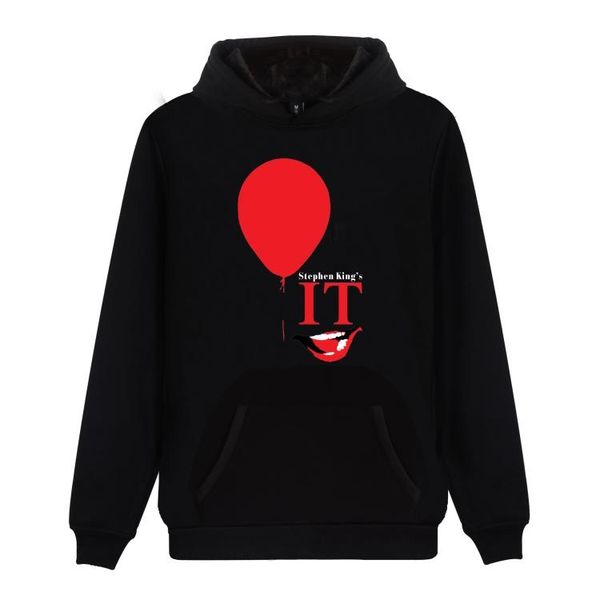 men's hoodies & sweatshirts it chapter two men keep warm winter hoody fashion harajuku autumn streetwear cap gothic casual, Black
men's hoodies & sweatshirts it chapter two men keep warm winter hoody fashion harajuku autumn streetwear cap gothic casual, Black