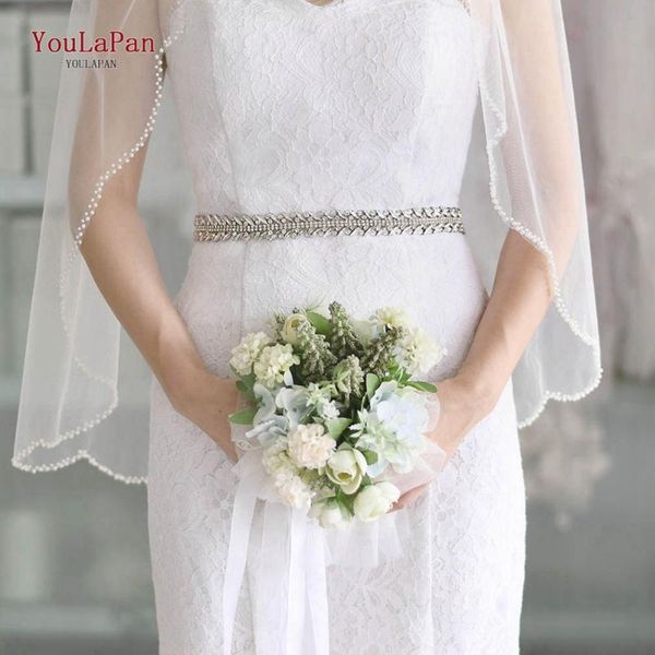 wedding sashes youlapan s465 rhinestone belts for women dress belt plus size simple bridesmaid silver sash, White
wedding sashes youlapan s465 rhinestone belts for women dress belt plus size simple bridesmaid silver sash, White