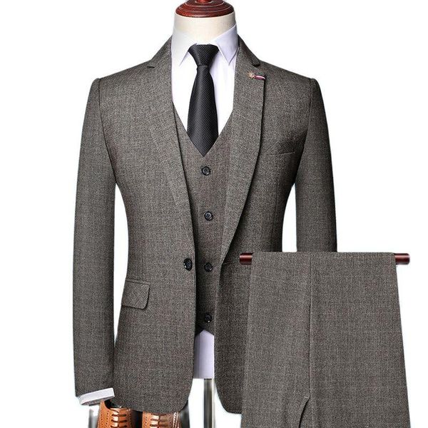 men's suits & blazers 2021 brand fashion men 's slim fit business suit 3 pieces mens tuxedos groom wedding, White;black
men's suits & blazers 2021 brand fashion men 's slim fit business suit 3 pieces mens tuxedos groom wedding, White;black
