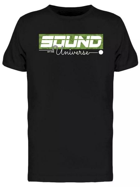 Sound Of Universe Tee Men's -Image by Shutterstock, White;black
Sound Of Universe Tee Men's -Image by Shutterstock, White;black
