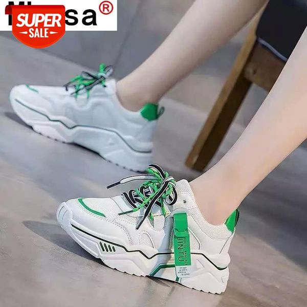women's chunky sneakers 2021 autumn new fashion vulcanize shoes breathable lace up platform casual dad #gn89
women's chunky sneakers 2021 autumn new fashion vulcanize shoes breathable lace up platform casual dad #gn89