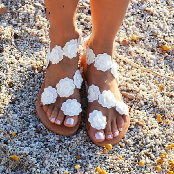 summer ladies shoes women sandals white flowers flat bohemian casual beach for woman 42 43 xkd4041, Black
summer ladies shoes women sandals white flowers flat bohemian casual beach for woman 42 43 xkd4041, Black