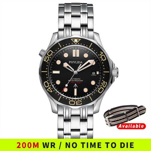 wristwatches bla myyota or pt5000 clo display, solid bracelet with sapphire crystal, nttd style, waterproof, 200m, automatic size, Slivery;brown
wristwatches bla myyota or pt5000 clo display, solid bracelet with sapphire crystal, nttd style, waterproof, 200m, automatic size, Slivery;brown