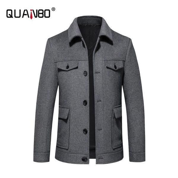 men's wool & blends men autumn winter coat 2021 woolen motorcycle jacket youth fashion fit comfortable, Black
men's wool & blends men autumn winter coat 2021 woolen motorcycle jacket youth fashion fit comfortable, Black