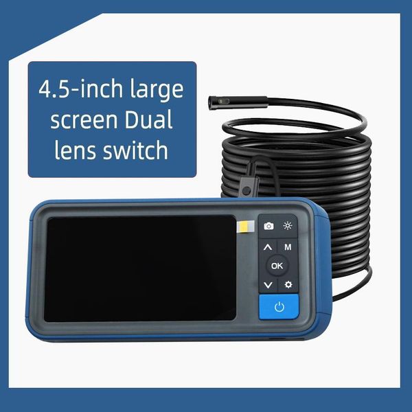 dual lens industrial endoscope hd 1920p 5mp mini waterproof inspection camera 5mm 2/5 / 10m borescope ip cameras
dual lens industrial endoscope hd 1920p 5mp mini waterproof inspection camera 5mm 2/5 / 10m borescope ip cameras