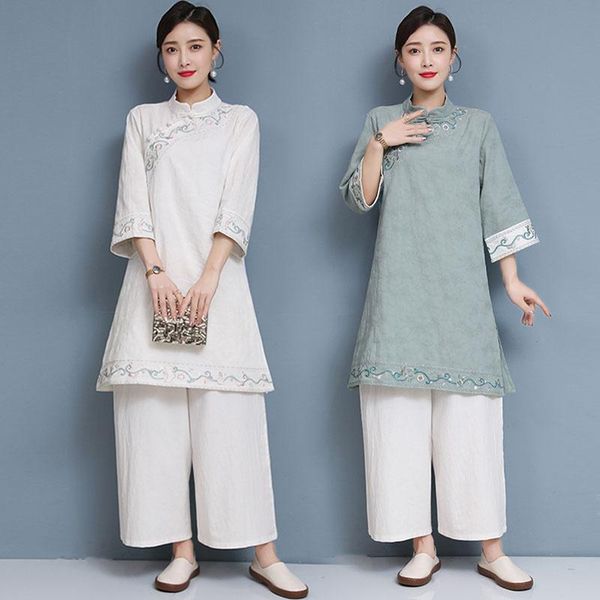 tang suit costume asian ethnic style cotton linen breathable hanfu fashion daily wear traditional clothing for women, Red
tang suit costume asian ethnic style cotton linen breathable hanfu fashion daily wear traditional clothing for women, Red