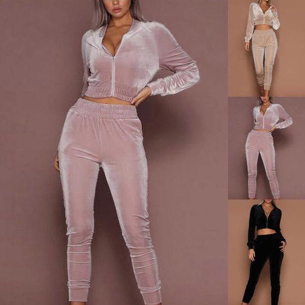 women's tracksuit loose long sleeve lounge sportswear suits for female fitness comfortable zipper sport with pants gym clothing, White;black
women's tracksuit loose long sleeve lounge sportswear suits for female fitness comfortable zipper sport with pants gym clothing, White;black