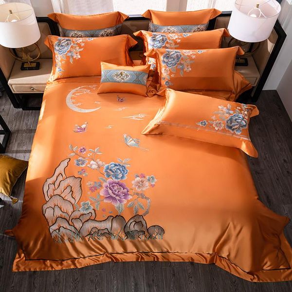 bedding sets 4/6pcs luxury jacquard&egyptian cotton set floral embroidery king size flat sheet/bedspread duvet cover for home
bedding sets 4/6pcs luxury jacquard&egyptian cotton set floral embroidery king size flat sheet/bedspread duvet cover for home