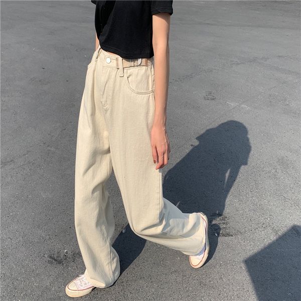 plus size high waist loose straight denim pant women mom fashion vintage boyfriend jeans streetwear long solid white sexy, Blue
plus size high waist loose straight denim pant women mom fashion vintage boyfriend jeans streetwear long solid white sexy, Blue