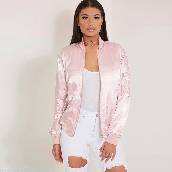 women's jackets susola black metallic panel insert drop shoulder jacket women spring autumn 2021 clothing sporty womens and coats, Black;brown
women's jackets susola black metallic panel insert drop shoulder jacket women spring autumn 2021 clothing sporty womens and coats, Black;brown
