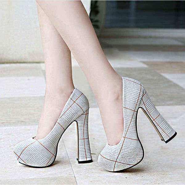 brand dress shoes pink women's high heels with plaid design platform fashionable, Black
brand dress shoes pink women's high heels with plaid design platform fashionable, Black