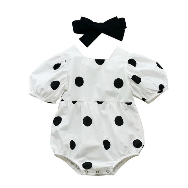 rompers born baby girls romper with headband 2021 summer infant puff short sleeve polka dot print toddler clothes 0-24m, Blue
rompers born baby girls romper with headband 2021 summer infant puff short sleeve polka dot print toddler clothes 0-24m, Blue