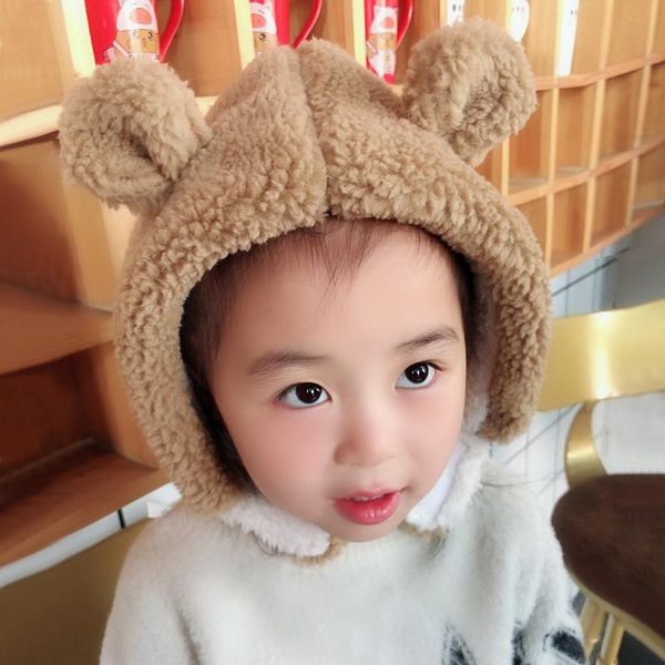 caps & hats children and adults cute bear ear hat winter korean warm all-match plush protection toe cap girls, Yellow
caps & hats children and adults cute bear ear hat winter korean warm all-match plush protection toe cap girls, Yellow