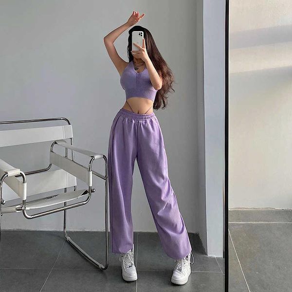 women's pants & capris tvvovvinsummer thin loose high waist drawstring leggings casual workout trousers sweatpants korean women kjsr, Black;white
women's pants & capris tvvovvinsummer thin loose high waist drawstring leggings casual workout trousers sweatpants korean women kjsr, Black;white