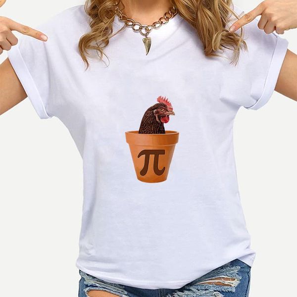 women's t-shirt chicken head graphic tee t shirt vegan the charm of mathematics girls can do anything harajuku short sleeve fashion eur, White
women's t-shirt chicken head graphic tee t shirt vegan the charm of mathematics girls can do anything harajuku short sleeve fashion eur, White