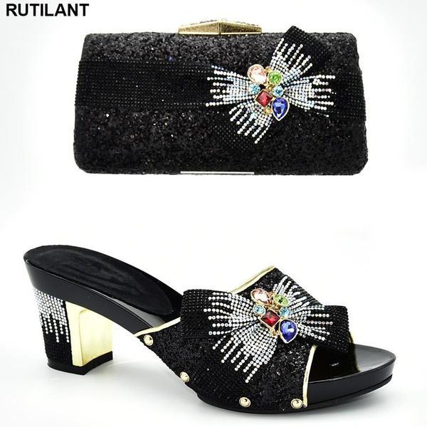 dress shoes italian ladies and bags to match set decorated with rhinestone bag african sets 2021 elegant crystal, Black
dress shoes italian ladies and bags to match set decorated with rhinestone bag african sets 2021 elegant crystal, Black