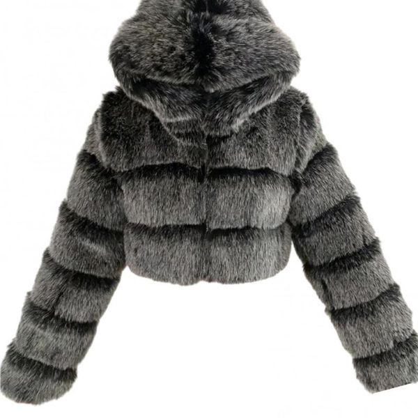 women's jackets woman jacket winter faux fur cropped coat fluffy zip hooded warm short thick outerwear fake 3xl, Black;brown
women's jackets woman jacket winter faux fur cropped coat fluffy zip hooded warm short thick outerwear fake 3xl, Black;brown
