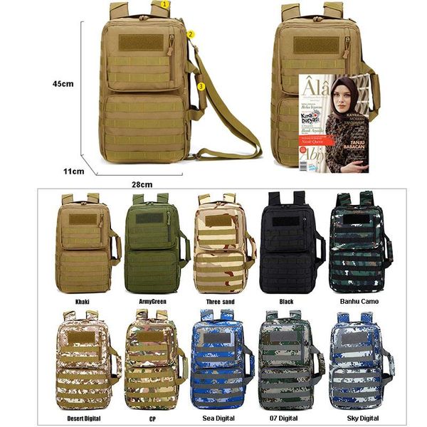 military tactical climbing camouflage backpack camping hiking trekking rucksack travel outdoor camo sport bags
military tactical climbing camouflage backpack camping hiking trekking rucksack travel outdoor camo sport bags