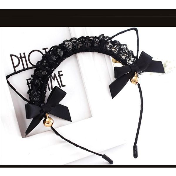 hair accessories 10pcs cute black cat ears bell head bands fashion lady girl hairband bow self headband lace party accessorie for women, Slivery;white
hair accessories 10pcs cute black cat ears bell head bands fashion lady girl hairband bow self headband lace party accessorie for women, Slivery;white