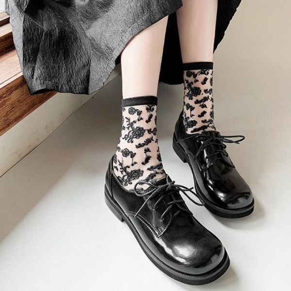 socks & hosiery japan style summer women floral print lolita black white kawaii cute crew ultra-thin transparent crystal silk
socks & hosiery japan style summer women floral print lolita black white kawaii cute crew ultra-thin transparent crystal silk