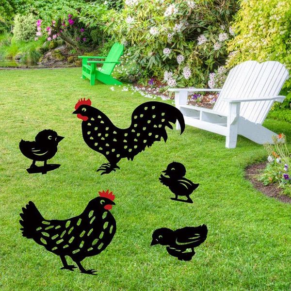 novelty items 5 pcs rooster stakes chicken family garden silhouette yard art statue decor for home lawn
novelty items 5 pcs rooster stakes chicken family garden silhouette yard art statue decor for home lawn