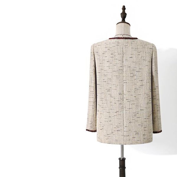 women's jackets coat fashion autumn winter women 2021 retro jacket small fragrance v-neck tweed cardigan loose vintage elegant outwear, Black;brown
women's jackets coat fashion autumn winter women 2021 retro jacket small fragrance v-neck tweed cardigan loose vintage elegant outwear, Black;brown