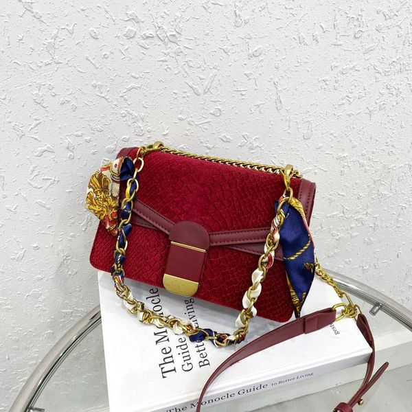 evening bags crocodile pattern square crossbody bag 2021 velvet women's designer handbag ribbon chain shoulder messenger
evening bags crocodile pattern square crossbody bag 2021 velvet women's designer handbag ribbon chain shoulder messenger
