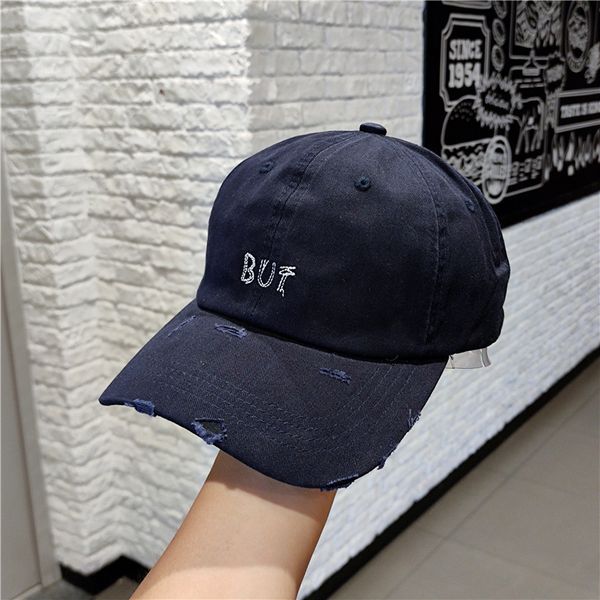 hat girl's autumn broken hole but letter net red couple baseball cap men's hip-hop hat, Black;white
hat girl's autumn broken hole but letter net red couple baseball cap men's hip-hop hat, Black;white