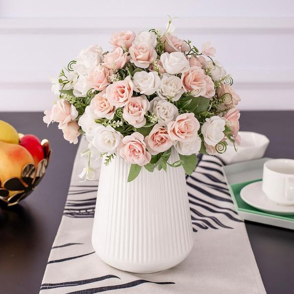 decorative flowers & wreaths 1 bouquet 10 heads artificial little rose autumn silk fake for diy living room home garden wedding decoration
decorative flowers & wreaths 1 bouquet 10 heads artificial little rose autumn silk fake for diy living room home garden wedding decoration