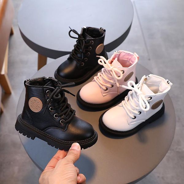 athletic & outdoor autumn winter plus velvet warm kids boots for girls boys fashion leather soft bottom non-slip children running sho, Black
athletic & outdoor autumn winter plus velvet warm kids boots for girls boys fashion leather soft bottom non-slip children running sho, Black