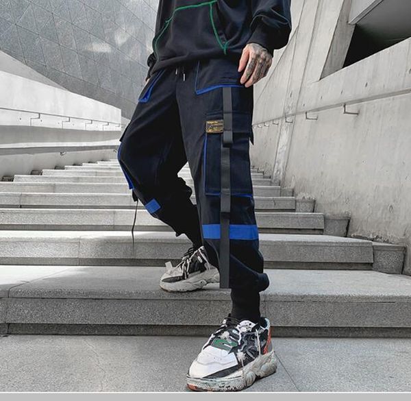joining together black ribbons hip hop cargo pencil pants men streetwear joggers sweatpants casual harem trousers harajuku male clothing
joining together black ribbons hip hop cargo pencil pants men streetwear joggers sweatpants casual harem trousers harajuku male clothing