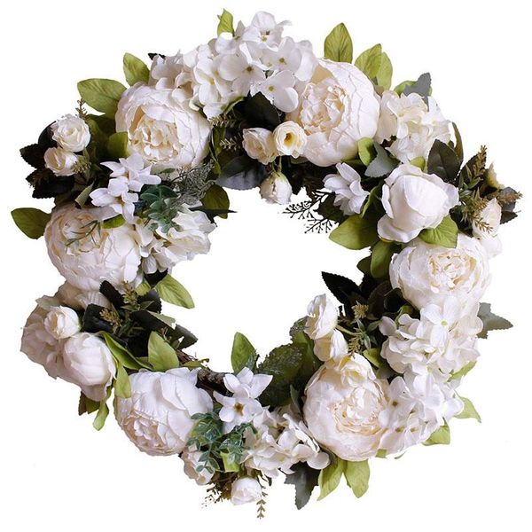decorative flowers & wreaths 16 inch artificial garlands front door wreaths, white peony hanging wreath for home party indoor outdoor window
decorative flowers & wreaths 16 inch artificial garlands front door wreaths, white peony hanging wreath for home party indoor outdoor window