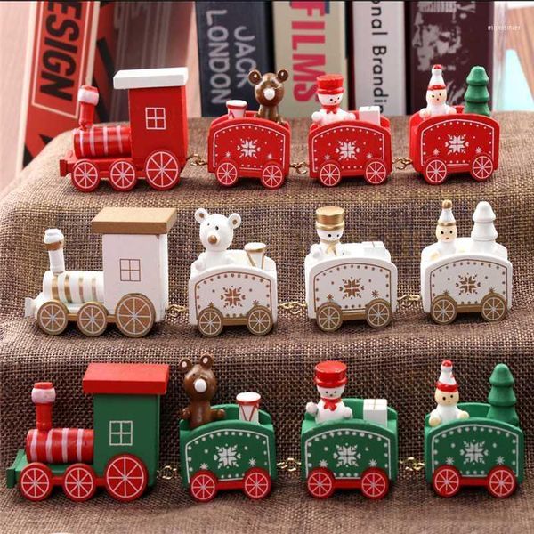 christmas decorations train painted wood decoration for home with santa/bear xmas kid toys gift ornament year gift1
christmas decorations train painted wood decoration for home with santa/bear xmas kid toys gift ornament year gift1
