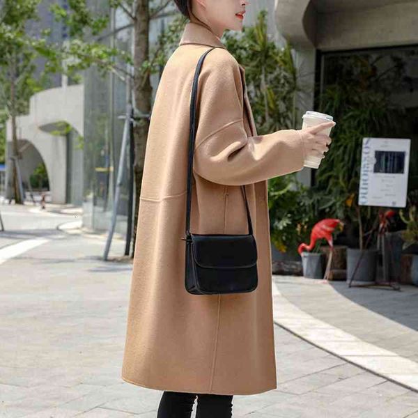 women's wool & blends 100% coat women elegant autumn double-sided en jacket famale midi black overcoat woman's outerwear veste fem
women's wool & blends 100% coat women elegant autumn double-sided en jacket famale midi black overcoat woman's outerwear veste fem