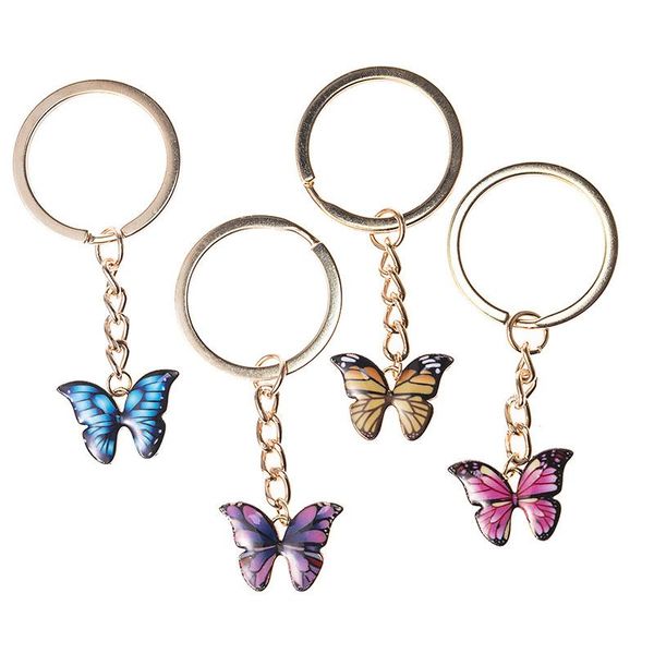 keychains double butterfly keychain colorful key chain ring holder charm fashion simple insect bag pendant jewelry, Silver
keychains double butterfly keychain colorful key chain ring holder charm fashion simple insect bag pendant jewelry, Silver