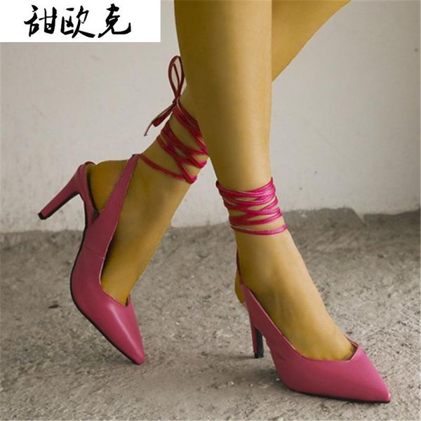 summer gladiator sandals women's ankle cross straps fashion pointed comfortable stilettos shoes for woman dress, Black
summer gladiator sandals women's ankle cross straps fashion pointed comfortable stilettos shoes for woman dress, Black